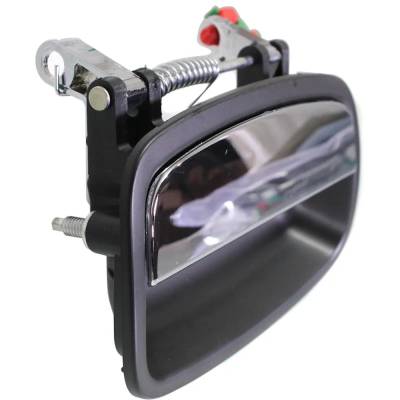 Rareelectrical - Rear Driver Side Exterior Door Handle Compatible With 1995-2002 Kia Sportage Chrome Lever With - Image 3