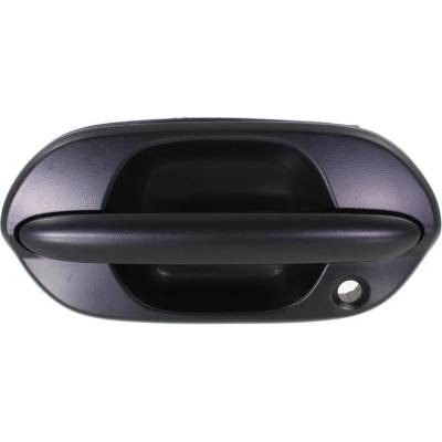 Rareelectrical - Front Driver Side Exterior Door Handle Fits 1999-2004 Honda Odyssey Textured Black With Key Hole - Image 1
