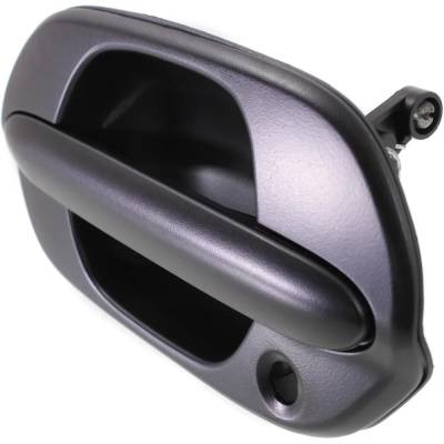 Rareelectrical - Front Driver Side Exterior Door Handle Fits 1999-2004 Honda Odyssey Textured Black With Key Hole - Image 2