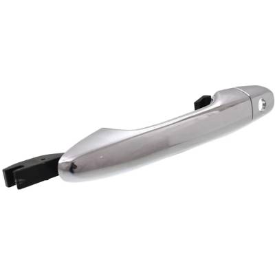 Rareelectrical - Front Driver Side Exterior Door Handle Compatible With 2012-2016 Honda Civic Honda Cr-V Chrome With - Image 3