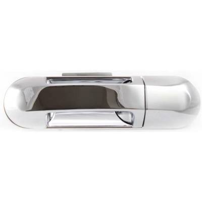 Left Rear Exterior Door Handle Compatible With 2002-2010 Ford Explorer Mercury Mountaineer Chrome