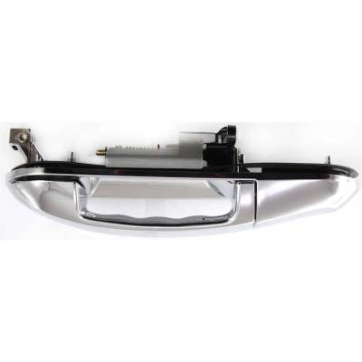 Rareelectrical - Left Rear Exterior Door Handle Compatible With 2002-2010 Ford Explorer Mercury Mountaineer Chrome - Image 6