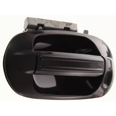 Rareelectrical - Front Driver Side Exterior Door Handle Compatible With 2003-2017 Ford Expedition Smooth Black With - Image 2