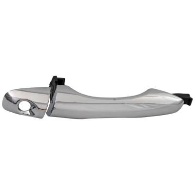 Front Or Rear Driver Side Exterior Door Handle Compatible With 2016-2020 Kia Sorento Chrome Without