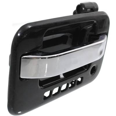 Rareelectrical - Front Driver Side Exterior Door Handle Compatible With 2004-2022 Lincoln Mark Ford F-150 Chrome - Image 3