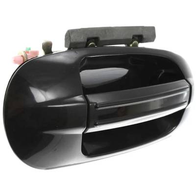 Rareelectrical - Rear Passenger Side Exterior Door Handle Compatible With 2003-2017 Ford Expedition Smooth Black - Image 3