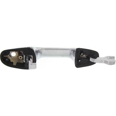 Rareelectrical - Front Driver Side Exterior Door Handle Compatible With 2004-2008 Chrysler Pacifica Chrome With Key - Image 5