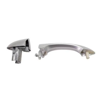 Rareelectrical - Rear Driver Side Exterior Door Handle Compatible With 2000-2006 Bmw X5 Silver Without Key Hole - Image 5