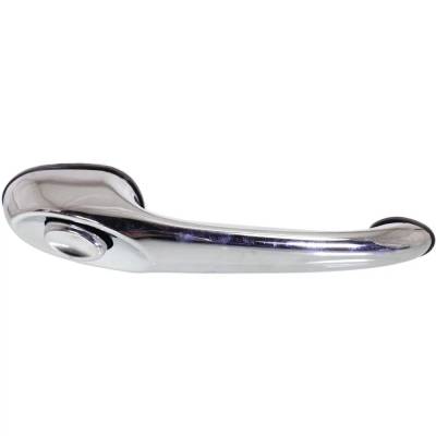 Rear Passenger Side Exterior Door Handle Compatible With 2001-2010 Chrysler Pt Cruiser Chrome