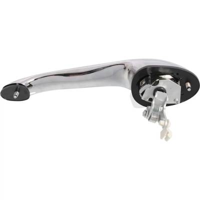 Rareelectrical - Rear Passenger Side Exterior Door Handle Compatible With 2001-2010 Chrysler Pt Cruiser Chrome - Image 5