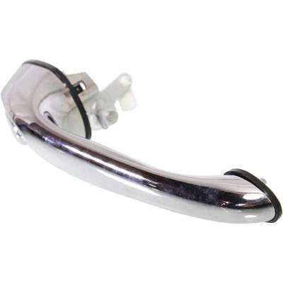 Rareelectrical - Right Rear Exterior Door Handle Compatible With 2001-2010 Chrysler Pt Cruiser Chrome Without Key - Image 2