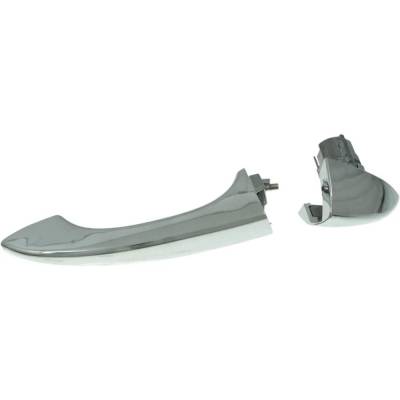 Rareelectrical - Front Or Rear Right (Passenger Side) Exterior Door Handle Compatible With 2000-2006 Bmw X5 Chrome - Image 4