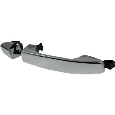 Rareelectrical - Rear Driver Side Exterior Door Handle Compatible With 2015-2022 Chevrolet Colorado Gmc Canyon Chrome - Image 3