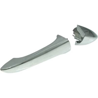 Rareelectrical - Front Or Rear Passenger Side Exterior Door Handle Compatible With 2000-2006 Bmw X5 Chrome Without - Image 2
