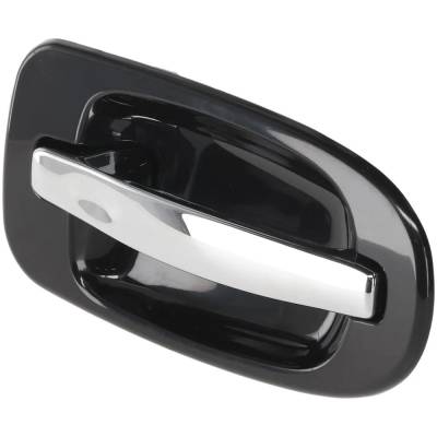 Rear Passenger Side Exterior Door Handle Compatible With 1997-2009 Pontiac Montana Pontiac Trans