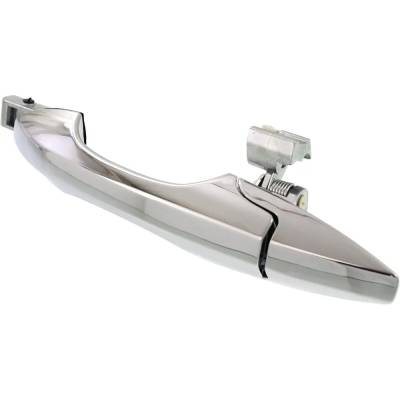 Rareelectrical - Left Rear Exterior Door Handle Compatible With 2007-2013 Acura Mdx Chrome Without Key Hole - Image 2