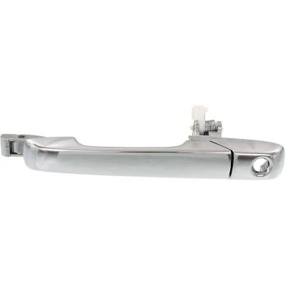 Front Driver Side Exterior Door Handle Compatible With 2001-2006 Acura Mdx Chrome With Key Hole
