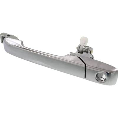 Rareelectrical - Left Front Exterior Door Handle Compatible With 2001-2006 Acura Mdx Chrome With Key Hole 72180S3va02 - Image 2