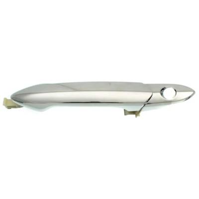 Rareelectrical - Front Driver Side Exterior Door Handle Fits 2016-2022 Chevrolet Spark Chrome With Key Hole 42417206 - Image 1