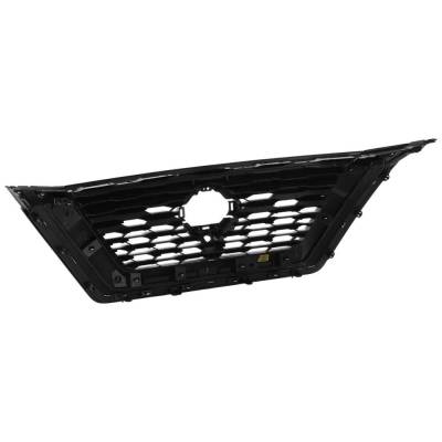 Rareelectrical - New Black Shell Grille Assembly Compatible With Nissan Rogue Sv 3 Cyl 1.5L Rogue Sl 4 Cyl 2.5L - Image 5