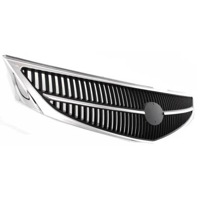 RAREELECTRICAL - New Chrome Shell Grille Assembly Compatible With Toyota Solara Se 6 Cyl 3.0L Solara Sle 6 Cyl 3.0L - Image 3