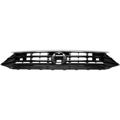 Rareelectrical - Textured Black Grille Assembly Compatible With Volkswagen Jetta R-Line 4 Cyl 1.4L 2019-2021 - Image 6