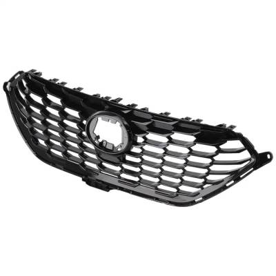 Rareelectrical - New Painted Black Grille Assembly Compatible With Toyota Highlander Xse 4 Cyl 2.4L Highlander Xse 6 - Image 2