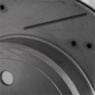 Rareelectrical - Cross-Drilled Brake Disc Compatible With Chrysler Dodge Charger Sxt Plus 6 Cyl 3.6L Challenger R/T - Image 3
