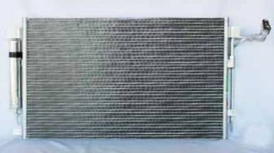 New Ac Condenser Compatible With Nissan 07-13 Altima Maxima 92100-Zn51a 10455 Ni3030161 7-3639 10455