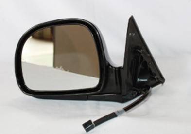 New Lh Door Mirror Compatible With Oldsmobile 98-00 Bravada Power W/O Heat Gm1320185 15151117