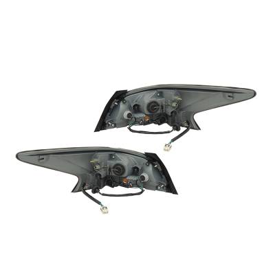 Rareelectrical - New Pair Tail Lights Compatible With Nissan Altima Exclusive Sv Sense 2014-2015 26550-9Hm2a - Image 2