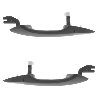 Rareelectrical - Front Driver And Passenger Side Exterior Door Handle Compatible With 2010-2016 Acura Ilx Acura Zdx - Image 3