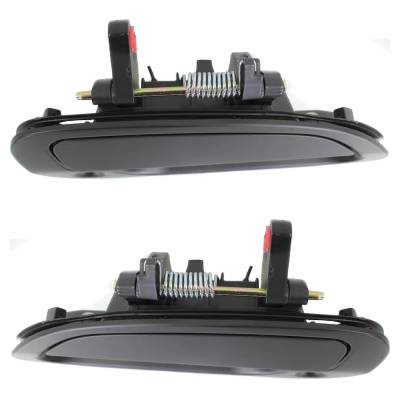 Rareelectrical - Front Left And Right Exterior Door Handle Compatible With 1998-2002 Honda Accord Primed Paintable - Image 4