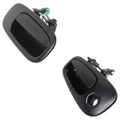 Rareelectrical - Front Driver And Passenger Side Exterior Door Handle Compatible With 2006-2010 Dodge Challenger - Image 2