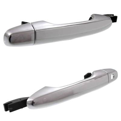 Rareelectrical - Front Driver And Passenger Side Exterior Door Handle Compatible With 2012-2016 Honda Civic Honda - Image 3