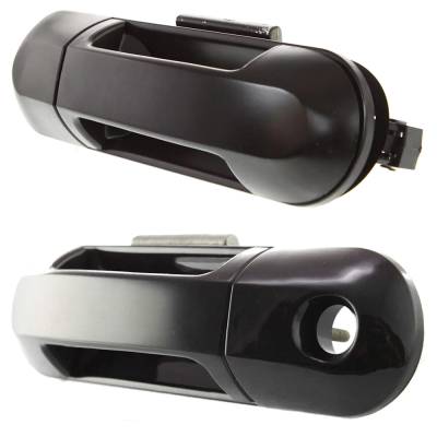 Rareelectrical - Front Driver And Passenger Side Exterior Door Handle Compatible With 2002-2010 Mercury Mountaineer - Image 2