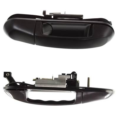 Rareelectrical - Front Driver And Passenger Side Exterior Door Handle Compatible With 2002-2010 Ford Explorer Mercury - Image 5