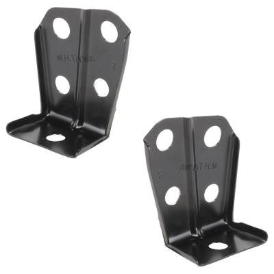 Rareelectrical - New Front Left Upper Section And Front Right Upper Section Fender Support Compatible With Gmc - Image 2