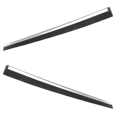 Rareelectrical - New Front Left And Front Right Door Molding And Beltlines Compatible With Mercury Grand Marquis Gs 8 - Image 2