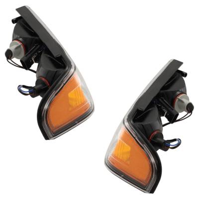 Rareelectrical - New Pair Of Corner Light Compatible With Chevrolet Colorado Sport Ls 5 Cyl 3.5L Colorado Wt 5 Cyl - Image 8