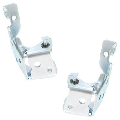 Rareelectrical - New Front Left Upper And Front Right Upper Door Hinge Compatible With Chevrolet Gmc Sierra 1500 Sle - Image 2