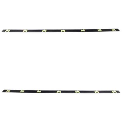 Rareelectrical - New Front Left And Front Right Door Molding And Beltlines Compatible With Bmw 740I Base 8 Cyl 4.0L - Image 5