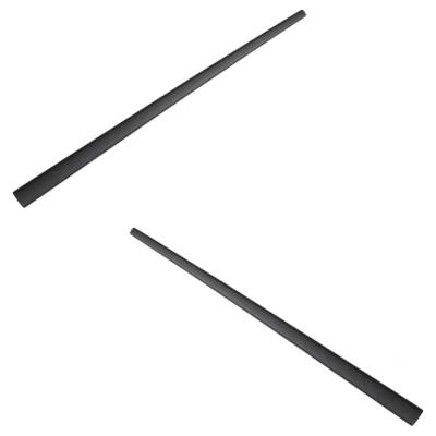 Rareelectrical - New Front Left And Front Right Door Molding And Beltlines Compatible With Chevrolet Impala Police 6 - Image 3