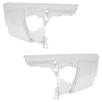 Rareelectrical - New Pair Of Cab Corner Repair Panel Compatible With Isuzu Nrr Base 4 Cyl 5.2L Npr Base 8 Cyl 6.0L - Image 3