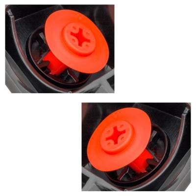 Rareelectrical - New Rear Left Upper And Rear Right Upper Bumper Retainer Compatible With Toyota Rav4 Le 4 Cyl 2.5L - Image 8