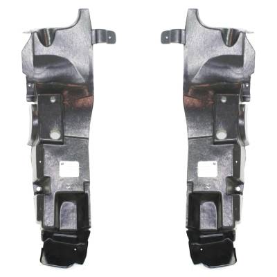 Rareelectrical - Engine Splash Guard Compatible With 2007-2009 Saturn Aura Left And Right Plastic Guard 22729193 - Image 4