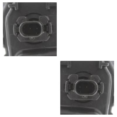 Rareelectrical - New Pair Of Driving Light Compatible With Mercedes Benz S550 4Matic 8 Cyl 4.7L Glk250 Bluetec 4Matic - Image 6