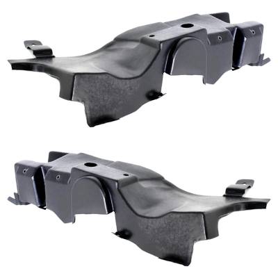 Rareelectrical - Engine Splash Guard Compatible With 2006-2010 Pontiac G6 Left And Right Plastic Guard 15864189 Under - Image 3