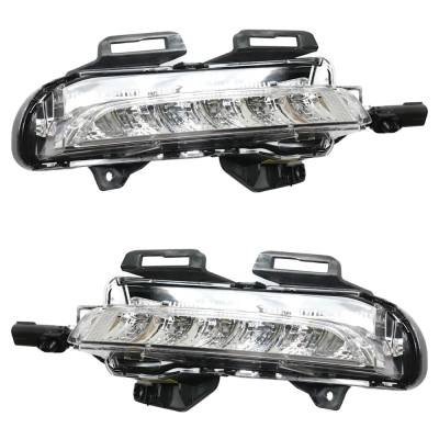 New Pair Of Driving Light Compatible With Chevrolet Cruze Eco Cruze Ls 2015 By Gm2562106 Gm2563106