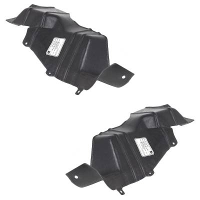 Rareelectrical - Engine Splash Guard Compatible With 1995-2001 Chevrolet Metro Left And Right Plastic Guard 30012897 - Image 2